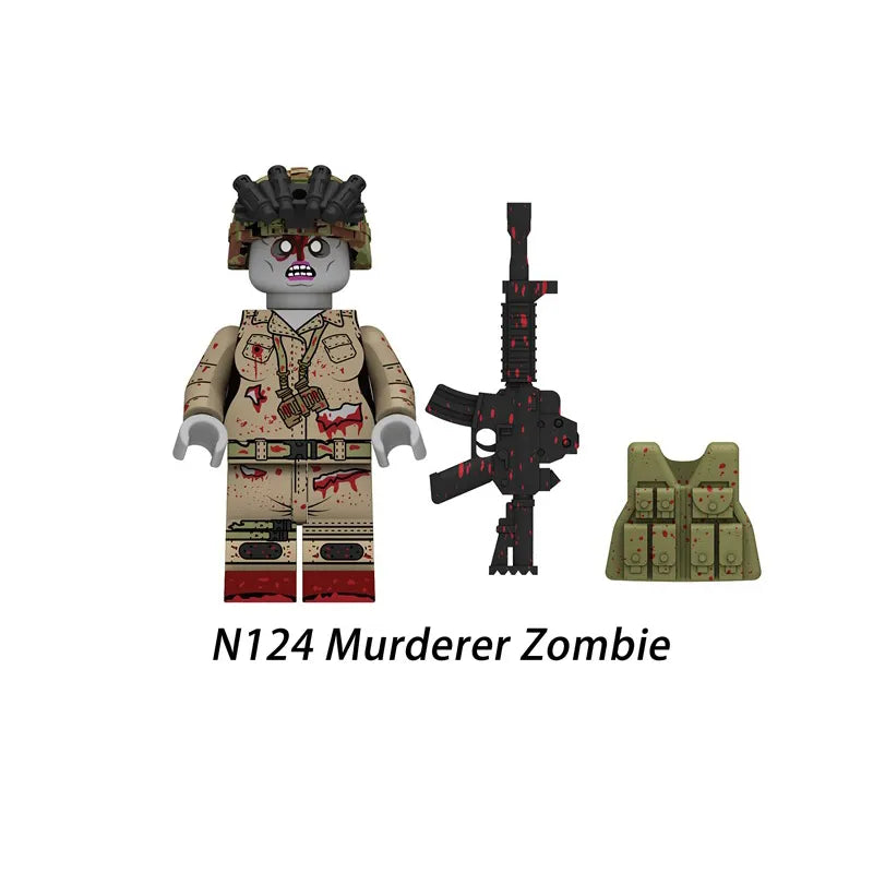 Zestaw figurek Zombie - N-124