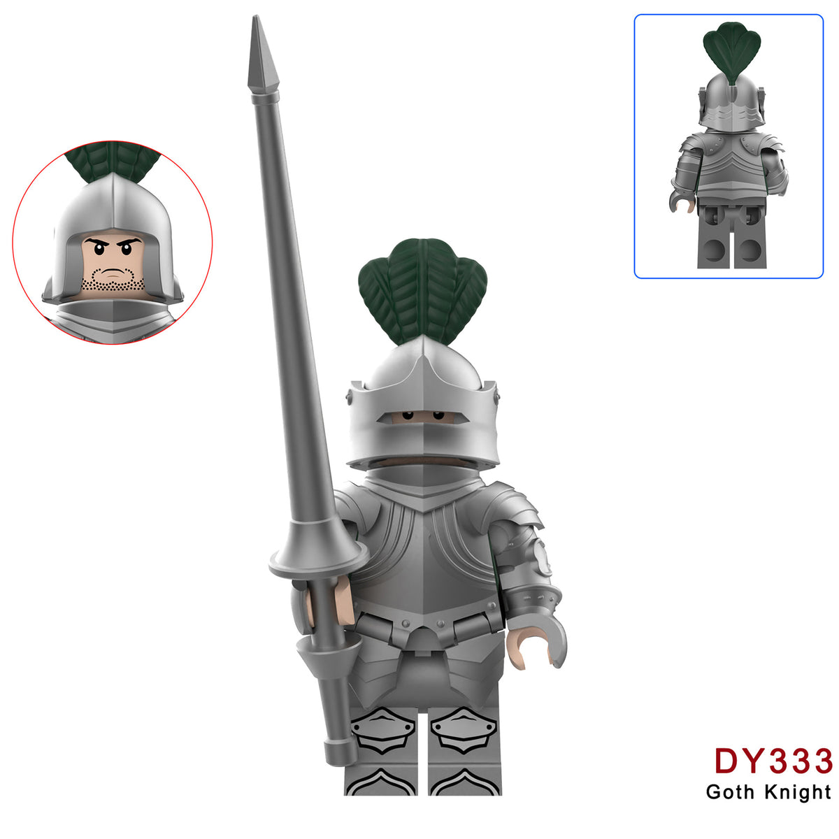 Zestaw figurek Medieval - DY-333