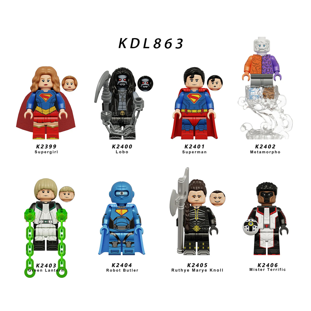 Single-Sale The Super Hero Set