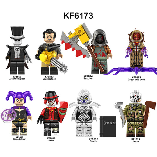 Zestaw figurek Halloween - Zestaw x8