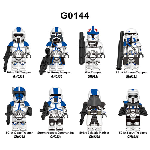 Zestaw figurek Star War - Zestaw x8