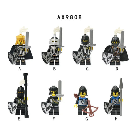 Zestaw figurek Medieval - Zestaw x8