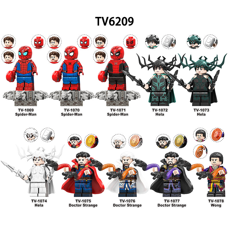 Zestaw figurek Super Hero - Zestaw x10