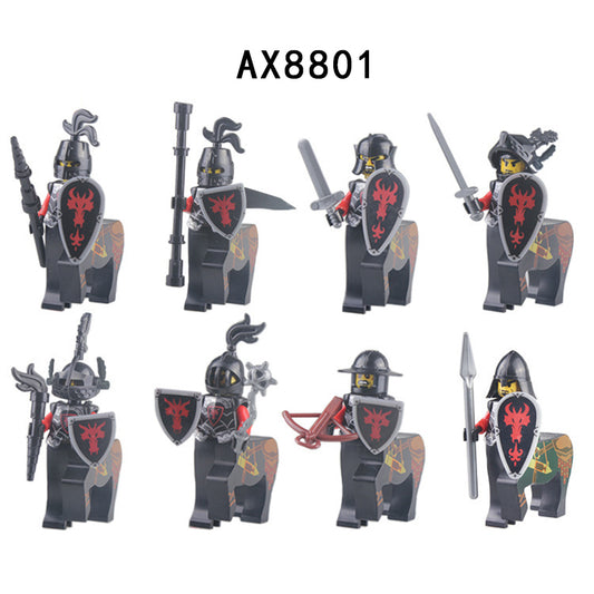 Zestaw figurek Medieval - Zestaw x8