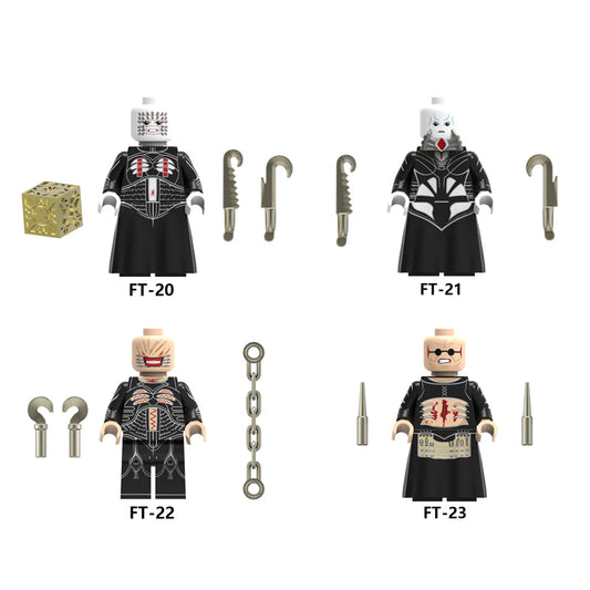 Zestaw figurek Halloween - Zestaw x4