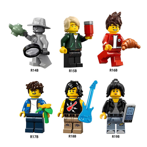 Zestaw figurek Ninjago - Zestaw x6