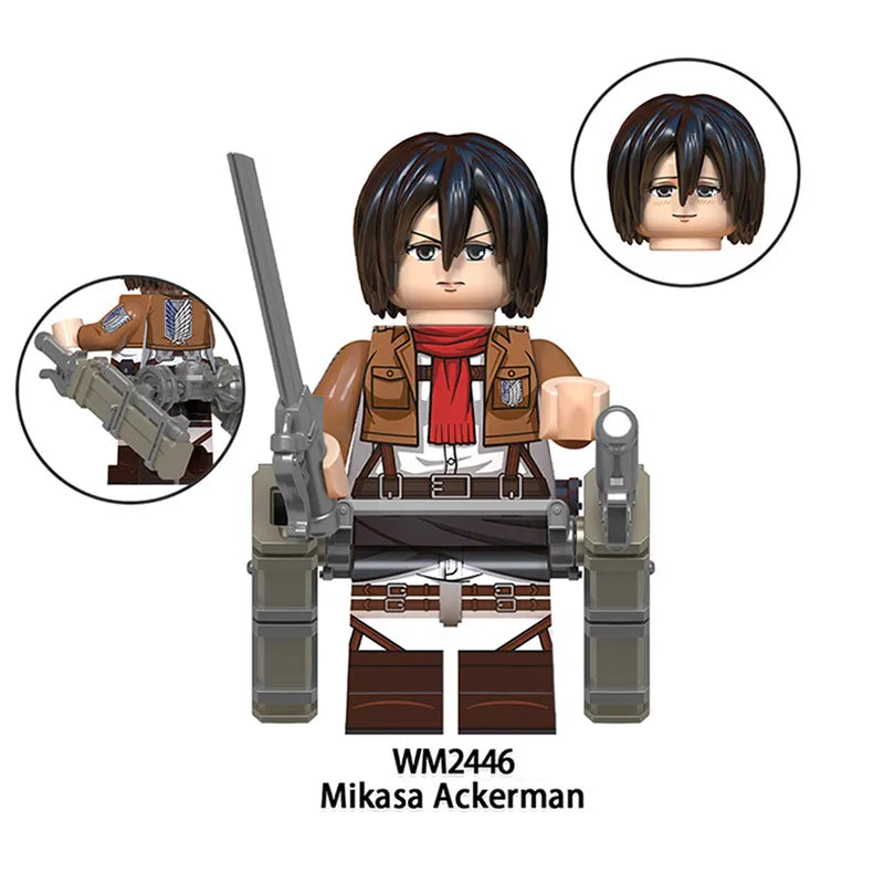 Zestaw figurek Attack On Titan - W-2446