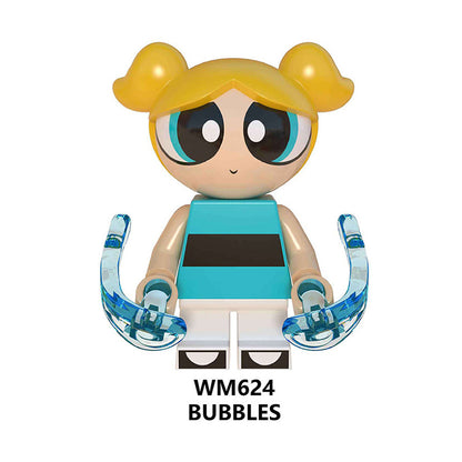 Zestaw figurek Powerpuff Girls - W-624