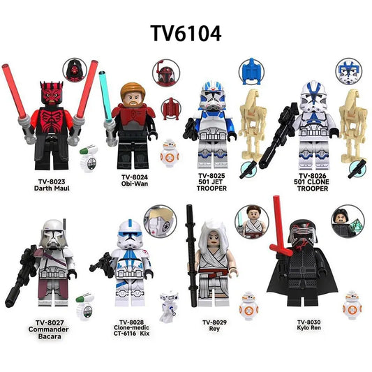 Zestaw figurek Star War - Zestaw x8