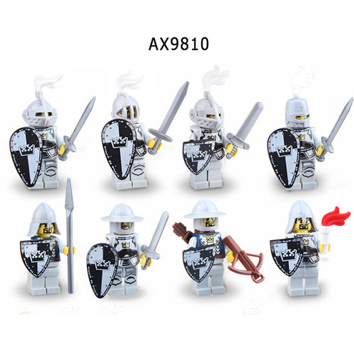 Zestaw figurek Medieval - Zestaw x8