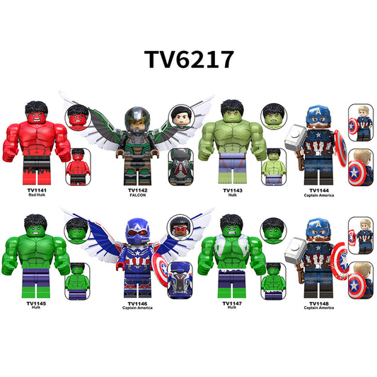 Zestaw figurek Super Hero - Zestaw x8