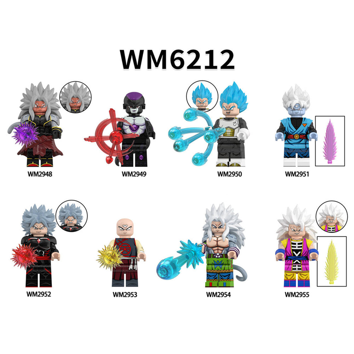 Zestaw figurek Dragon Ball - Zestaw x8