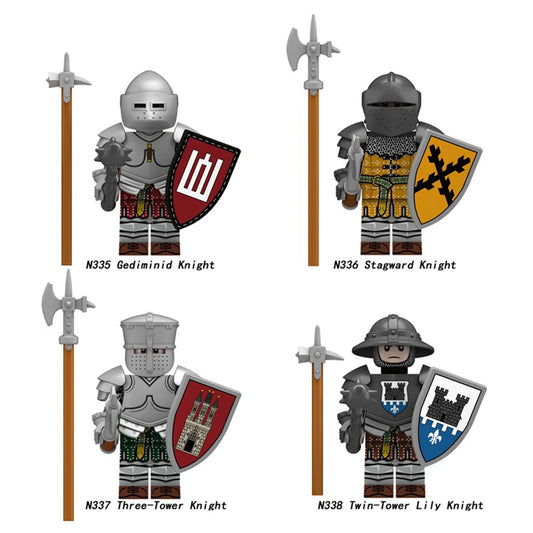 Zestaw figurek Medieval - Zestaw x4