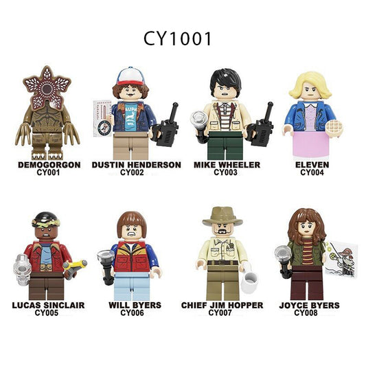 Zestaw figurek Stranger Things - Zestaw x8