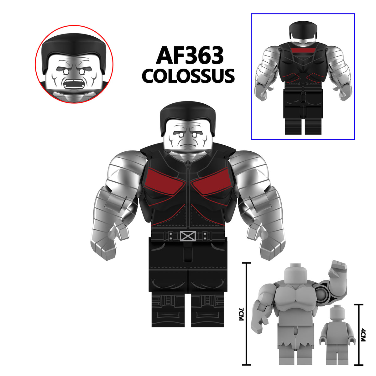 Zestaw figurek Super Hero - AF-363