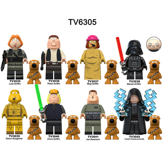 Zestaw figurek Family Guy - Zestaw x8
