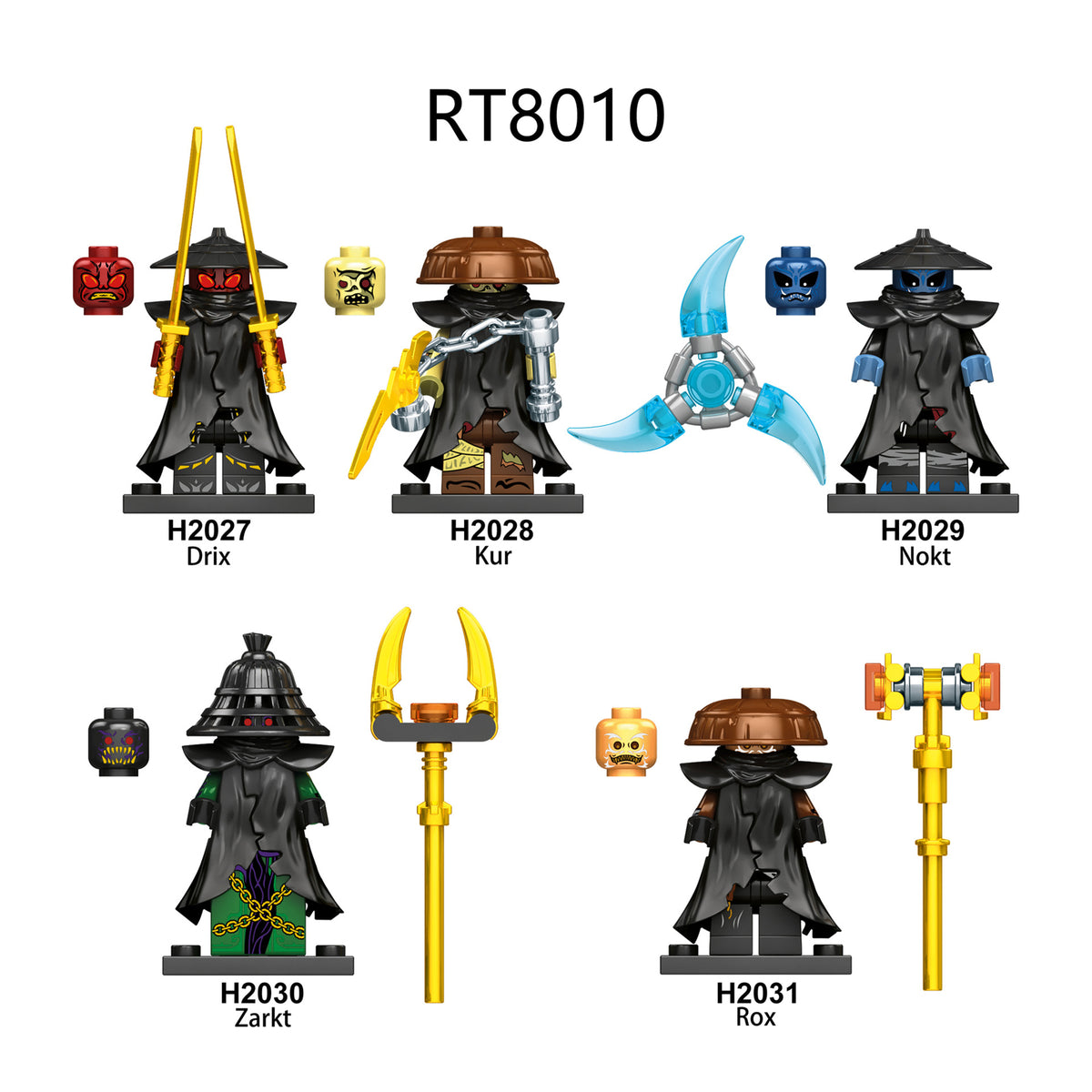 Zestaw figurek Ninjago - Zestaw x5