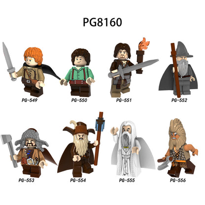 Zestaw figurek Lord of The Rings - Zestaw x8