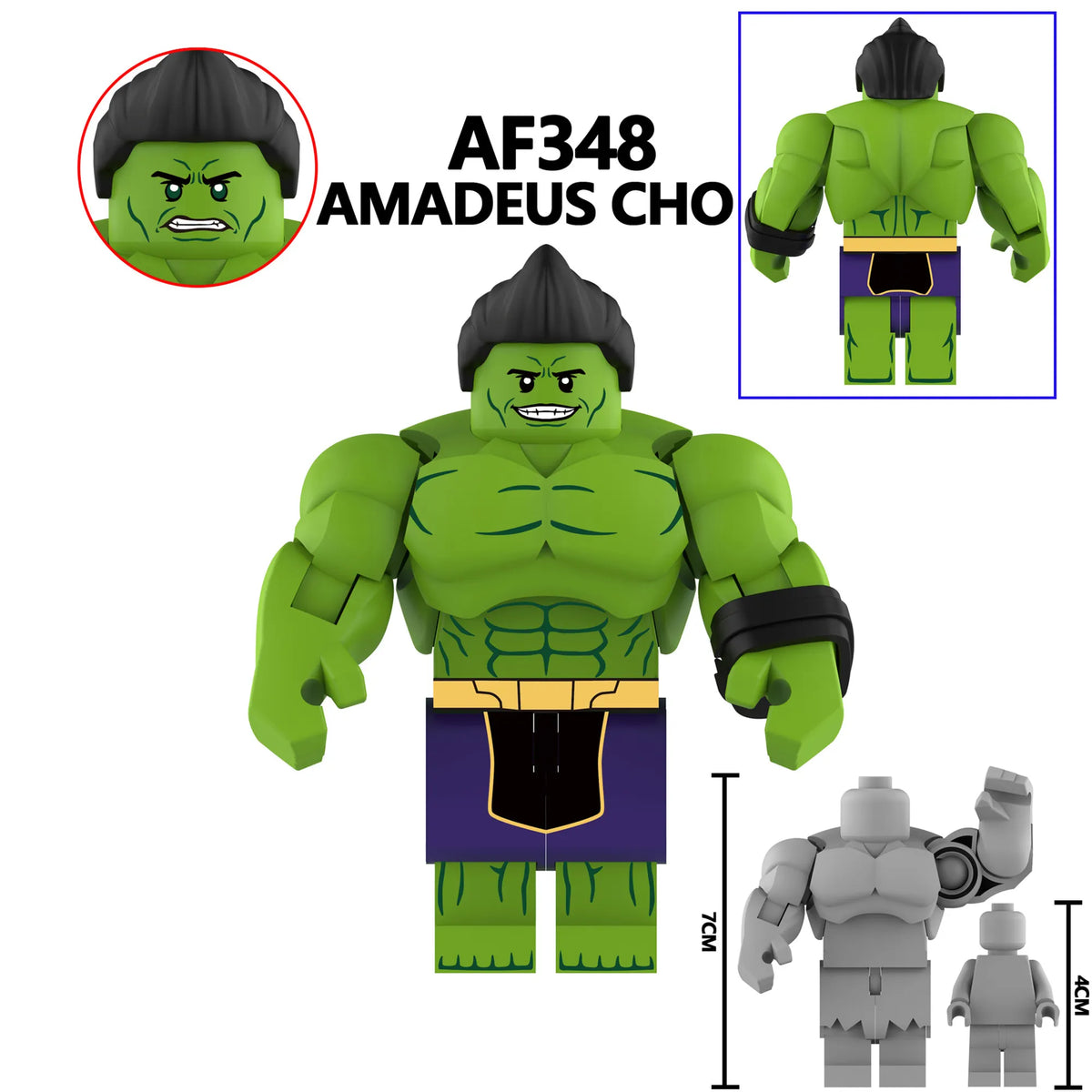 Zestaw figurek Super Hero - AF-348