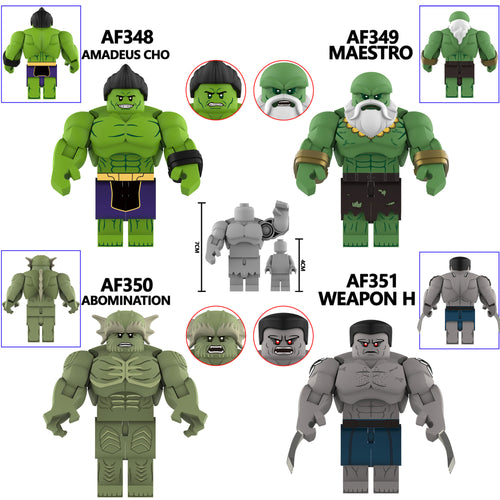 Zestaw figurek Super Hero - Zestaw x4