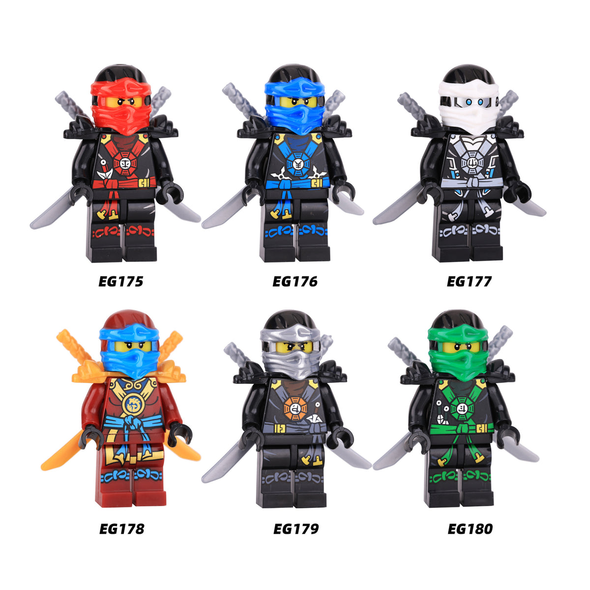 Zestaw figurek Ninjago - Zestaw x6
