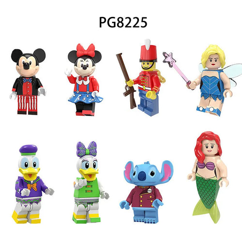 Zestaw figurek Minifigures - Zestaw x8