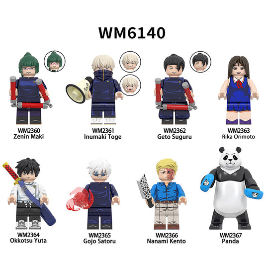 Zestaw figurek Jujutsu Kaisen - Zestaw x8