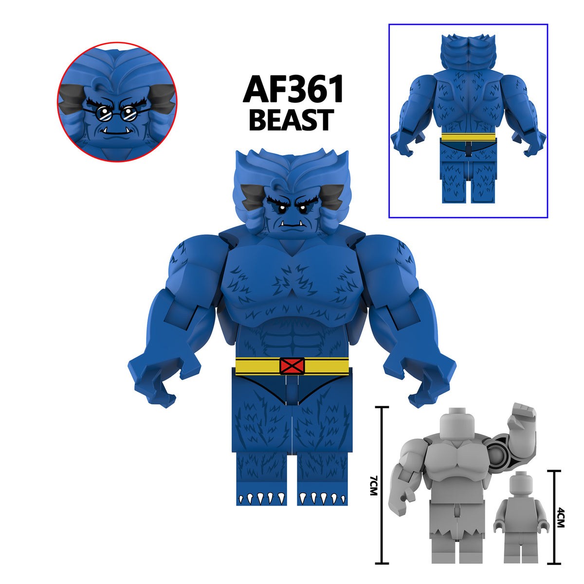 Zestaw figurek Super Hero - AF-361