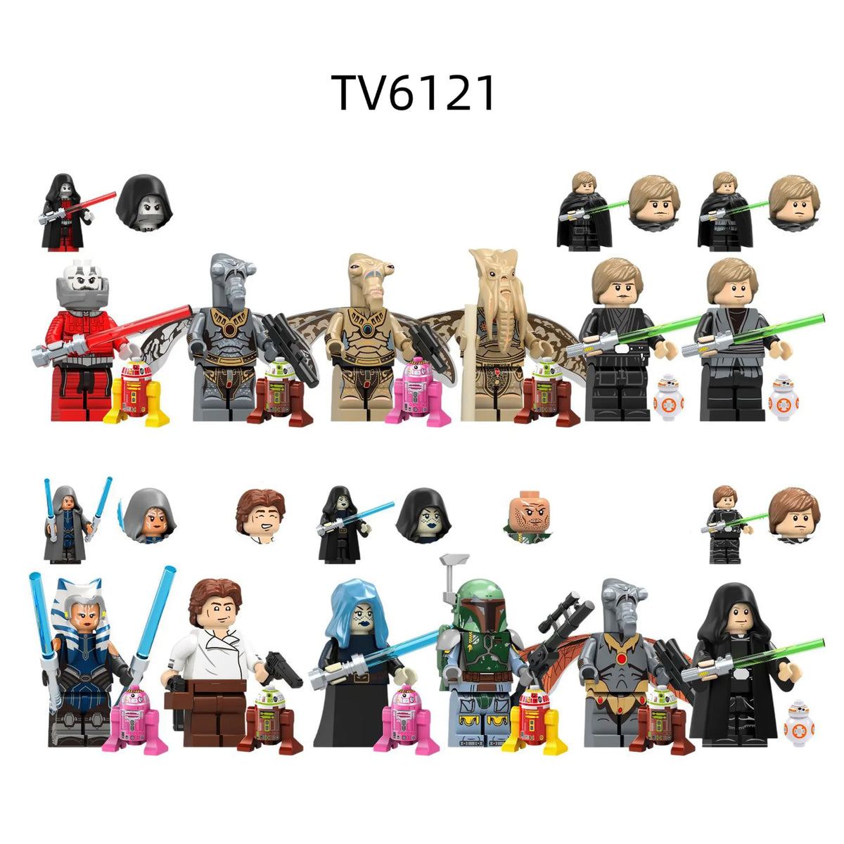 Zestaw figurek Star War - Zestaw x12