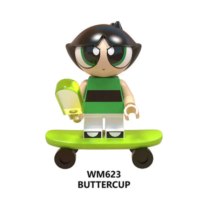Zestaw figurek Powerpuff Girls - W-623