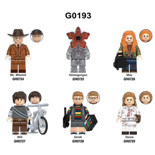 Zestaw figurek Stranger Things - Zestaw x6
