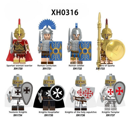Zestaw figurek Medieval - Zestaw x8