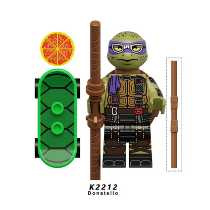 Zestaw figurek TMNT - K-2212