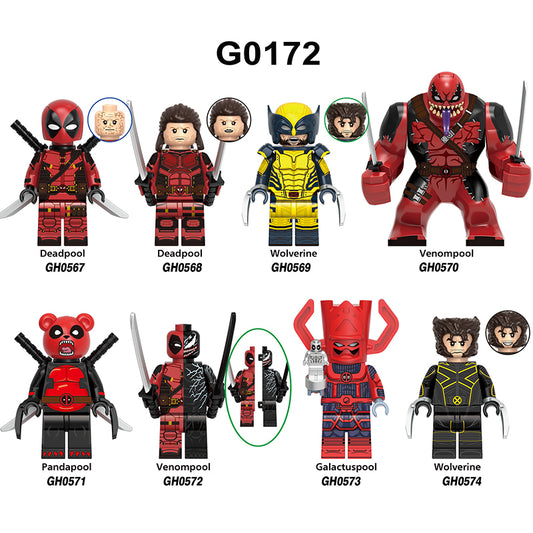 Zestaw figurek Super Hero - Zestaw x8