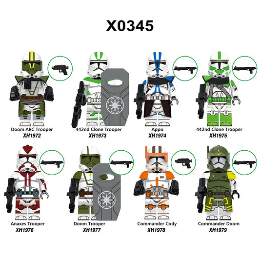 Zestaw figurek Star War - Zestaw x8