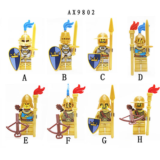 Zestaw figurek Medieval - Zestaw x8