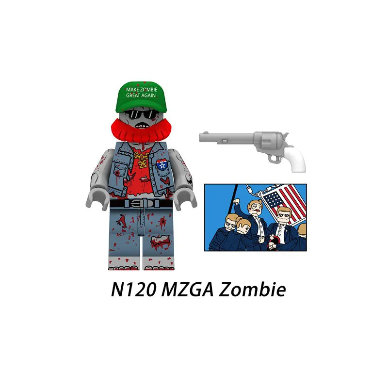 Zestaw figurek Zombie - N-120