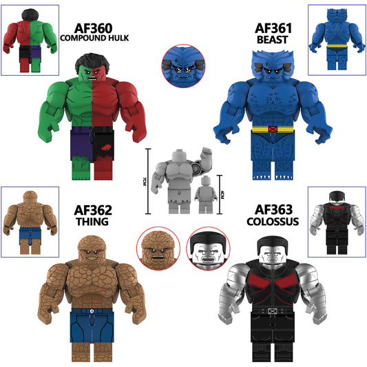Zestaw figurek Super Hero - Zestaw x4