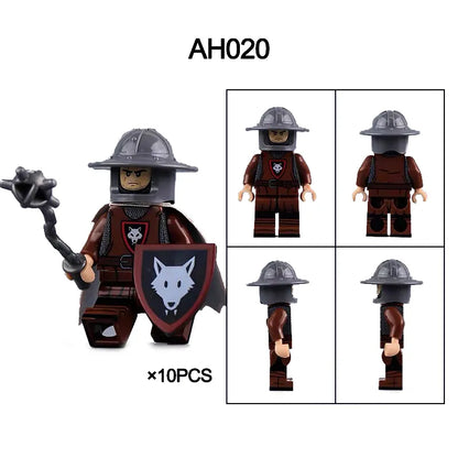 Zestaw figurek Medieval - AH020