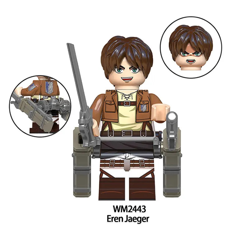 Zestaw figurek Attack On Titan - W-2443