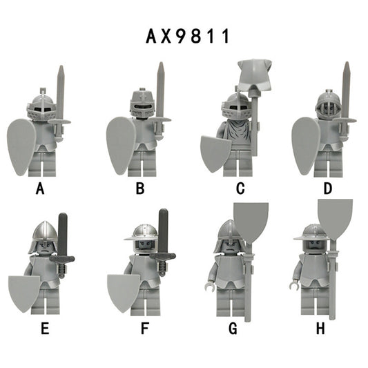 Zestaw figurek Medieval - Zestaw x8