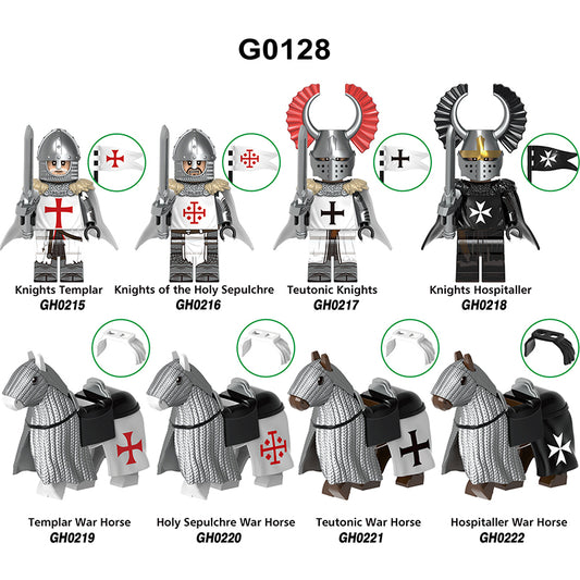 Zestaw figurek Medieval - Zestaw x8