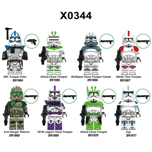 Zestaw figurek Star War - Zestaw x8