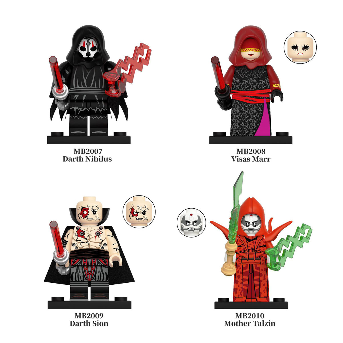 Zestaw figurek Star War - Zestaw x4