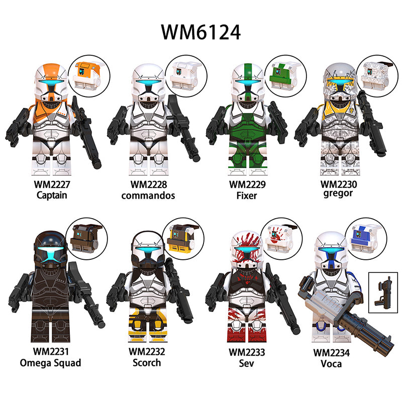 Zestaw figurek Star War - Zestaw x8