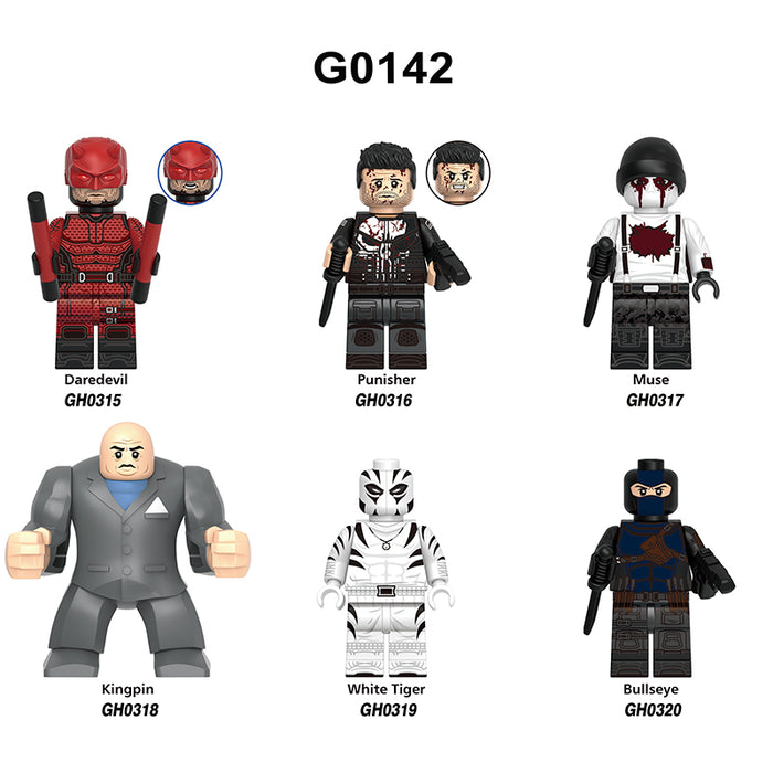 Pakiet figurek (Marvel / superheroes)