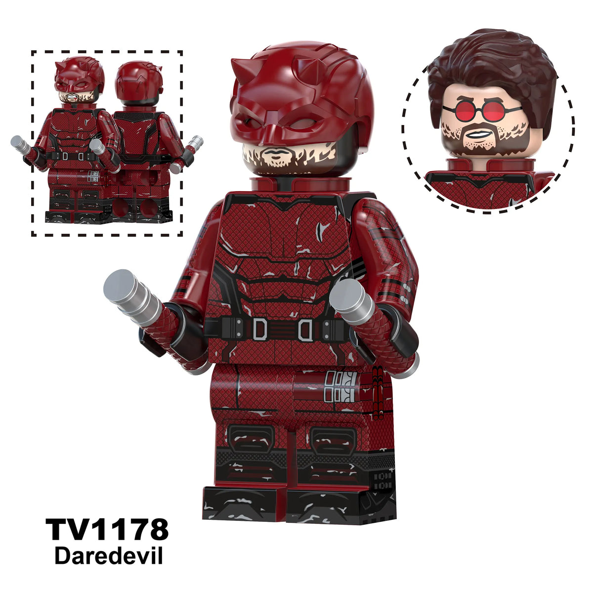 Zestaw figurek Super Hero - TV-1178