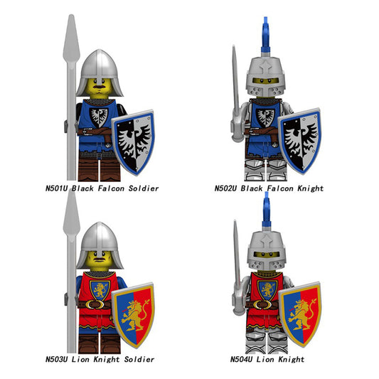 Zestaw figurek Medieval - Zestaw x4