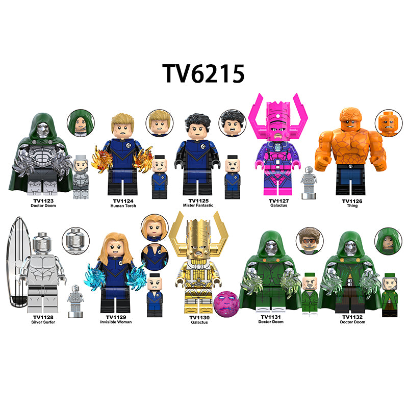Zestaw figurek Super Hero - Zestaw x10