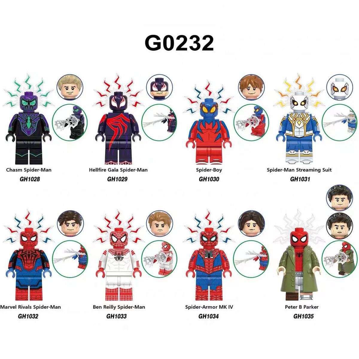 Single-Sale The Super Hero Set
